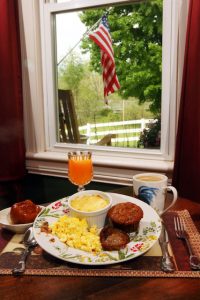 Gluten Free breakfast Nellysford Inn, VA