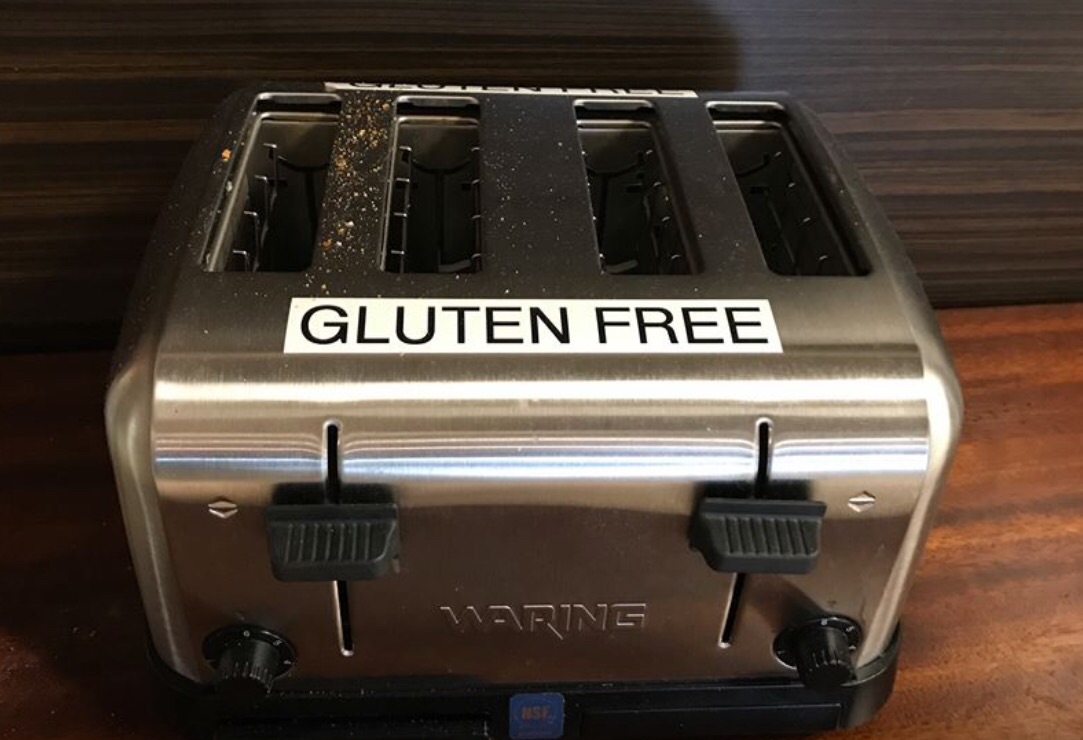 Gluten Free toaster at Brody Hall Michigan State University