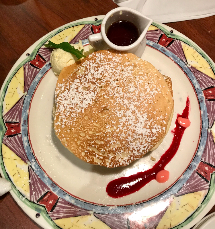 gluten free pancakes at Miss Shirley's Cafe